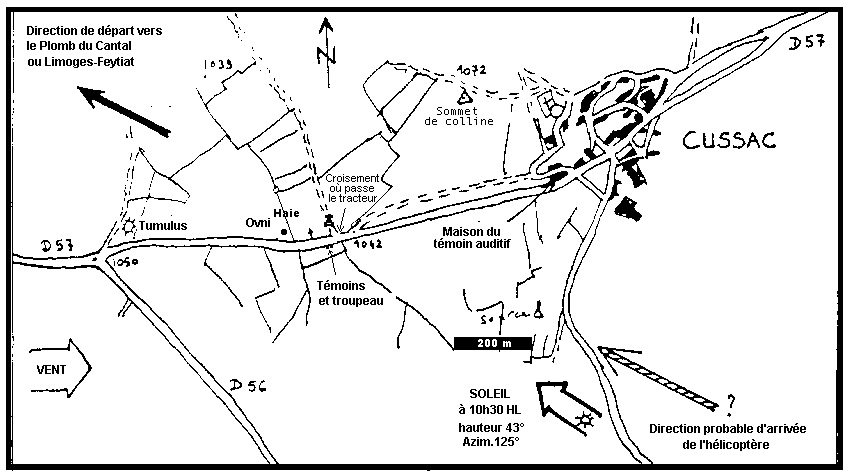 Plan de la scene